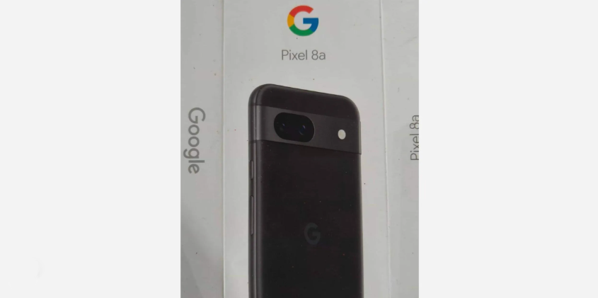 Leaked retail packaging for the Google Pixel 8a confirms the device's black color variant and the inclusion of 27W charging support.