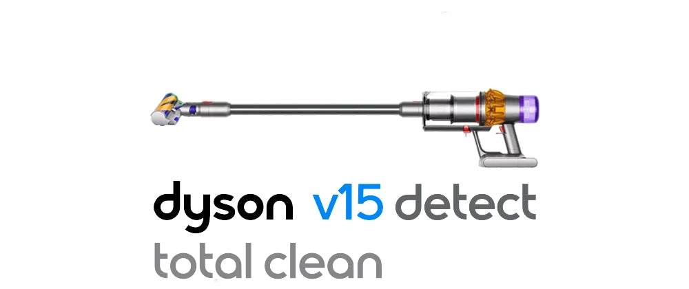Dyson V15 Detect Total Clean Cordless Vacuum Cleaner- Laser Equipped