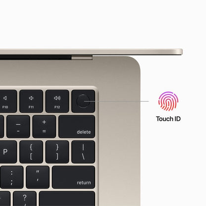 Apple MacBook Air 15" w/ Touch ID (2023) - Starlight (Apple M2 Chip / 256GB SSD / 8GB RAM) English - BRAND NEW