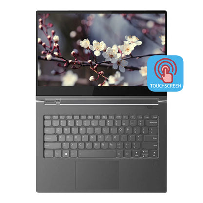 Lenovo Yoga C930 2-in-1 Business Laptop 13.9" FHD IPS Touchscreen 8th Gen Intel Quad-Core i5-8250U 8GB DDR4 256GB SSD Intel UHD Graphics 620 Backlit Keyboard Fingerprint Reader WiFi Win10 Grey