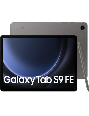 SAMSUNG Galaxy Tab S9 FE Unlocked Wi-Fi 10.9” 128GB, IP68 Water and Dust-Resistant, S Pen, Gray