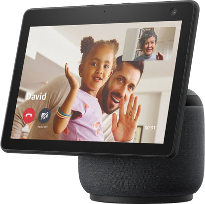 Echo Show 10 (3rd Gen) | 10.1 Inch HD smart display with Motion and Alexa | Charcoal