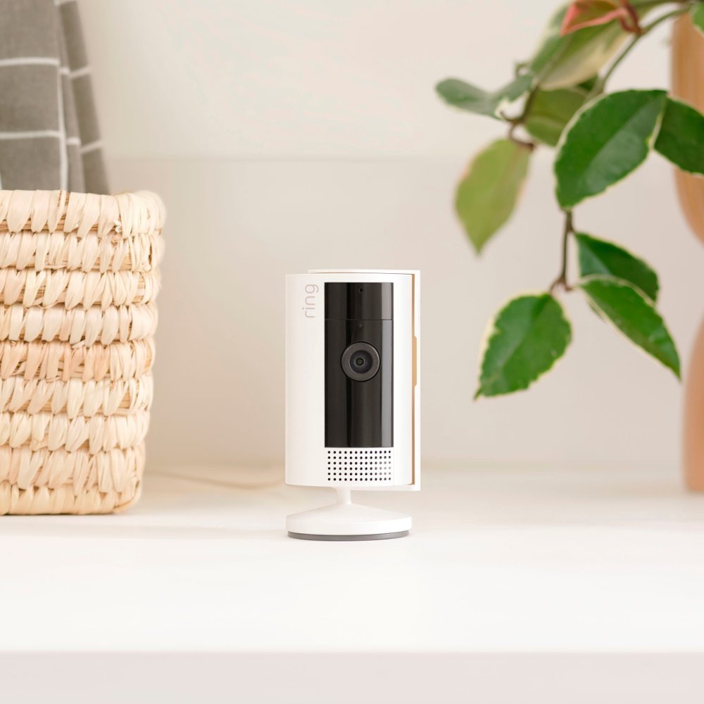 Ring Indoor Cam (2nd Gen) -1080p- Plug-In Smart Security WIFI Video Camera, with Included Privacy Cover, Night Vision,