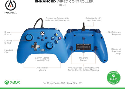 PowerA Enhanced Wired Controller for Xbox Series X and S,  13100 Xbox Series X Accessories