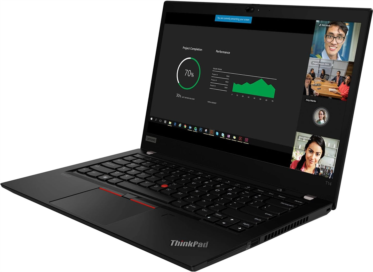 Lenovo ThinkPad-T14-G2 14" FHD 1920 x 1080 Intel Core i5-1135G7- 16GB, 512GB SSD