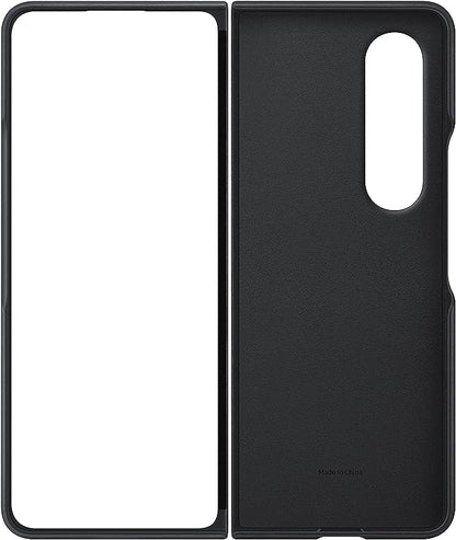 Samsung Galaxy Z Fold4 Leather Cover, Protective, Premium, Elegant Phone Case with Front and Back Protection, Soft Surface, EF-VF936 / EF-VF936LJEGUS