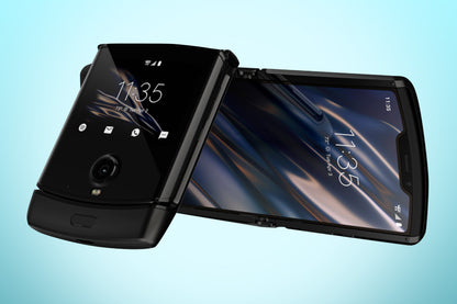 New Motorola RAZR XT2000-2 Black Flip Phone SD710 6.2IN HD Display + 6GB RAM +128GB Storage