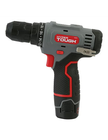 Hyper Tough 12V Max Lithium-Ion Cordless 3/8-inch Drill Driver with 1.5Ah Battery