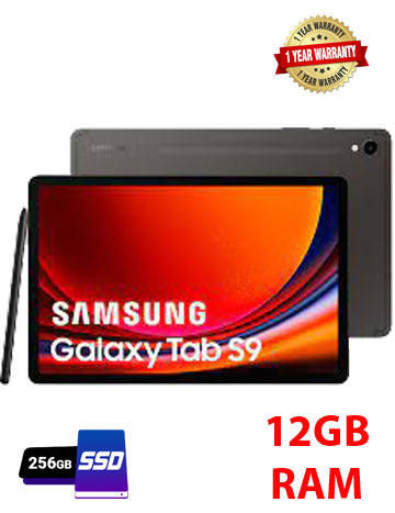 SAMSUNG Galaxy Tab S9 SM-X710NZAEXAC Unlocked 11.0” 256GB Storage -12 GB RAM- IP68 Water and Dust-Resistant, S Pen, Gray