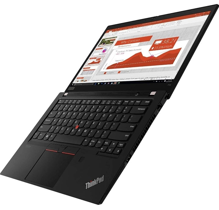 New Lenovo ThinkPad T14 14" FHD Laptop - AMD Ryzen 5 Pro 4650U, 16GB RAM, 512GB SSD, Windows 10 Pro - Black (20UDS17U00