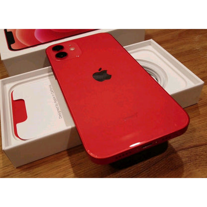 Open Box Like New Apple iPhone 12 Mini (Product) Red 64GB Unlocked in Box, 6 months Warranty