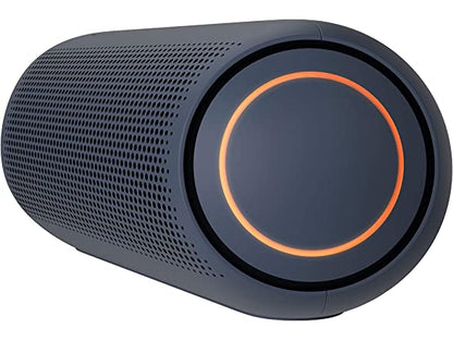 LG XBOOM Go Speaker PL5 Portable Wireless Bluetooth, Dual Action Bass, Sound by Meridian, Water-Resistant, Sound Boost EQ, 18 Hour Battery Life, LED Lighting