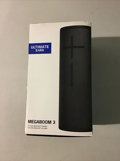Ultimate Ears MEGABOOM 3 Waterproof Bluetooth Wireless Speaker - Black, Model Number: 984-001390
