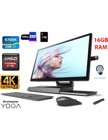 Como el nuevo Lenovo Yoga A940, 27"/ 4K UHD Touch/All-in-One/i7-9th GEN/32GB RAM/1TB HDD/256GB SSD