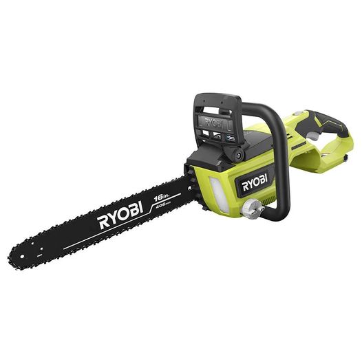 New RYOBI 40V Brushless 16-inch Cordless Battery Chainsaw with 4.0 Ah Battery and Charger RY40550