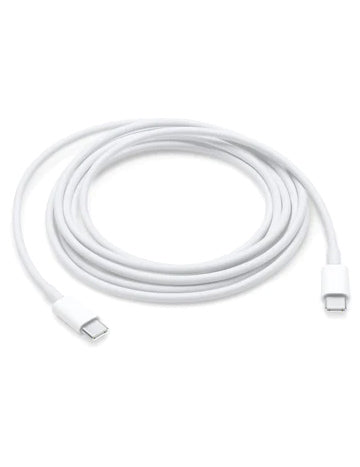 Cable de alimentación Apple USB-C a USB-C para MacBook/iPad - Plateado, 2m 