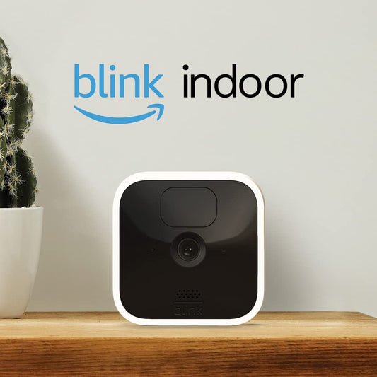 Blink Indoor – wireless, HD security camera with two-year battery life, – 5 camera kit