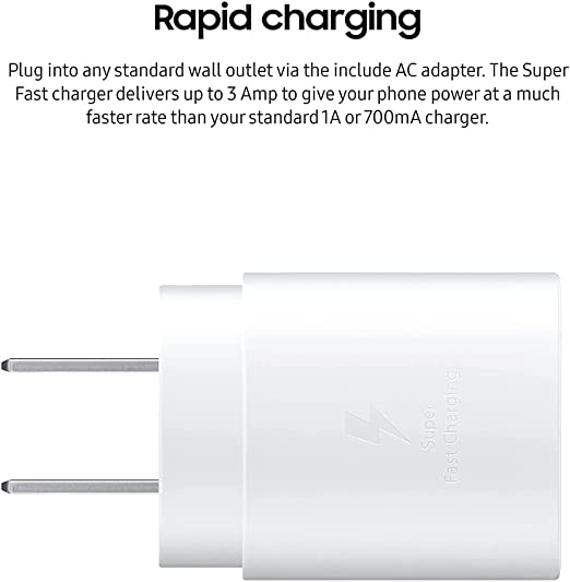 Samsung Wall Charger For Super Fast Charging (25W) EP-TA800NBEGCA