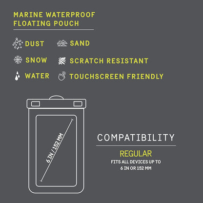 Pelican - Marine Series - IP68 Waterproof Floating Protection Phone Pouch/Case