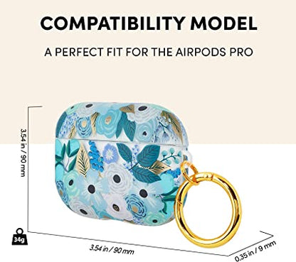 Case-Mate Rifle Paper CO. Case for Apple Airpods Pro 1 - Garden Party Blue