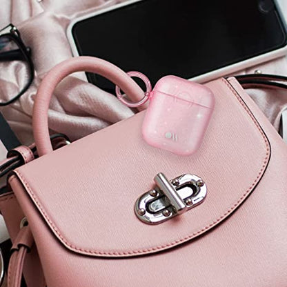 Case-Mate Crystal Blush Case and Neck Strap AirPods 1& 2