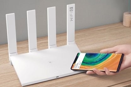 Nuevo WiFi 6 Plus HUAWEI AX3 Mesh Smart Home Wireless Router - CPU de cuatro núcleos hasta 3000 Mbps, juegos