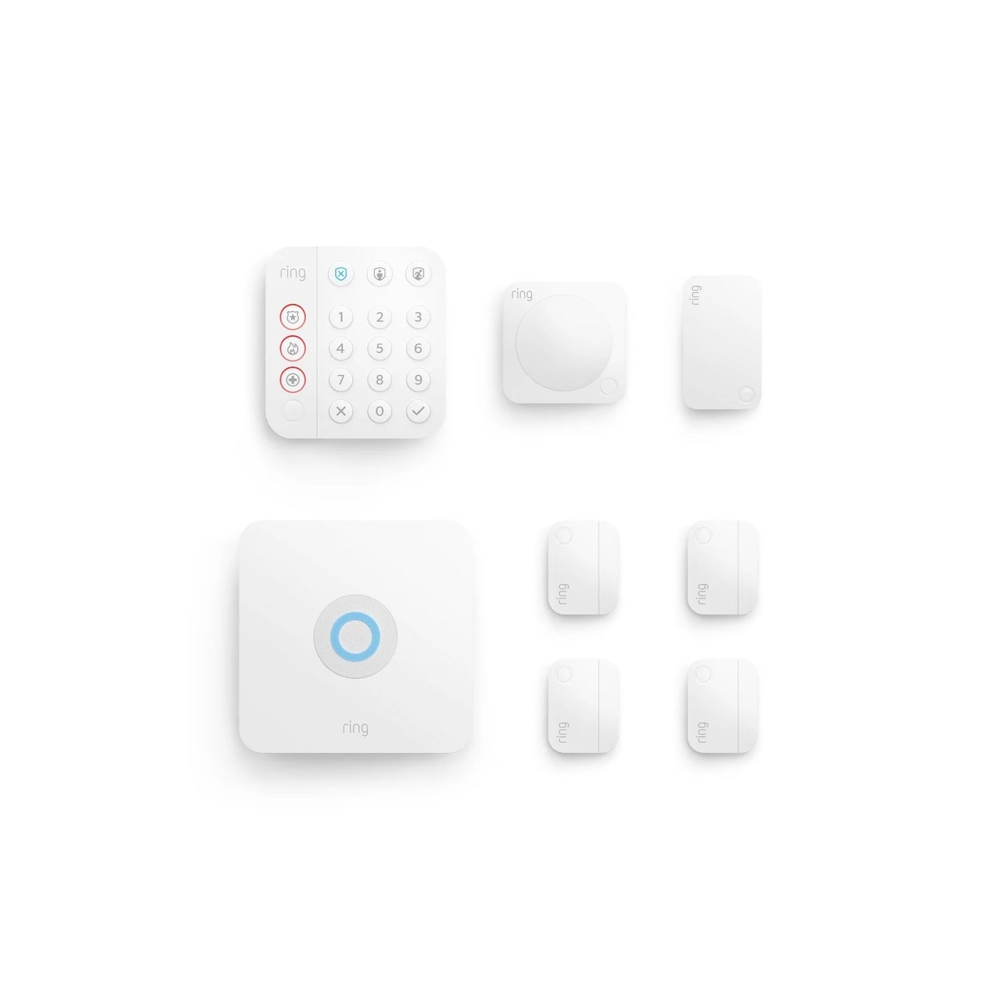 Ring Alarm Security Kit, 8-Pieces , 2nd Generation New Latest