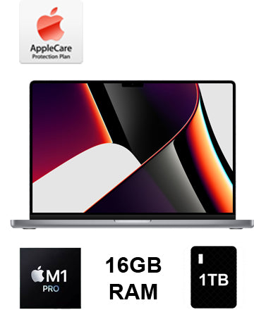 Apple MacBook Pro 14, 2021, 1 TB SSD, 16GB RAM, M1 Pro Processor
