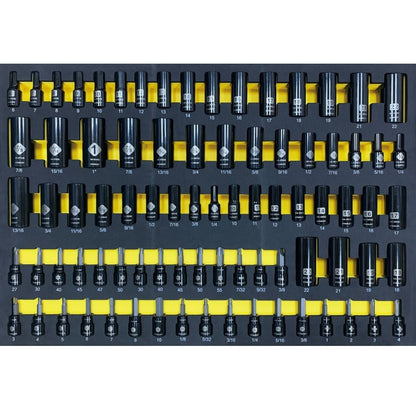 New Ultimate Stanley Chrome Socket Set ( 427 Pcs ) 058-2054-4