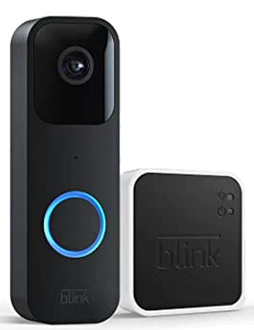 Blink Video Doorbell + Módulo de sincronización 2 | Alertas bidireccionales de audio, video HD, movimiento y aplicación de timbre y Alexa habilitado, con o sin cables 