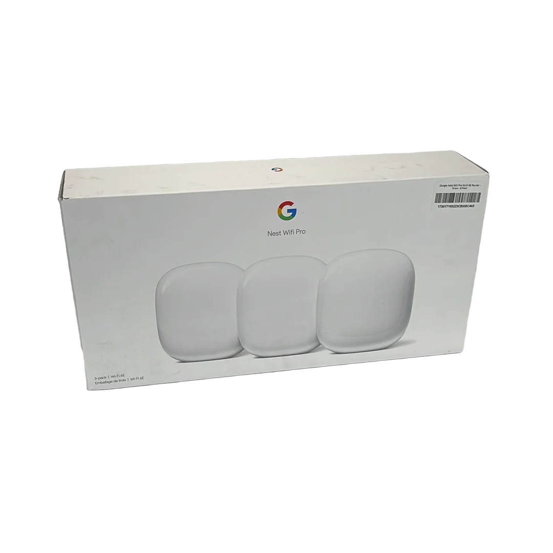 Google Nest Wi-Fii Pro with Wi-Fi 6E  better, faster, shinier