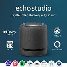 Echo Studio - High-fidelity smart speaker with 3D audio and Alexa

(Open Box )