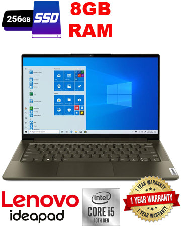Lenovo IdeaPad Slim 7, 14", Core i5-1035G1, 8GB RAM, 512GB SSD