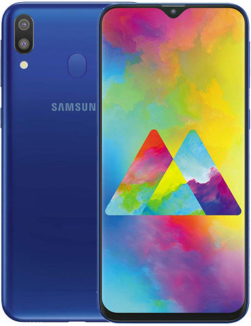 Samsung Galaxy M20 M205M Dual-SIM 32GB Smartphone (Unlocked, Blue)