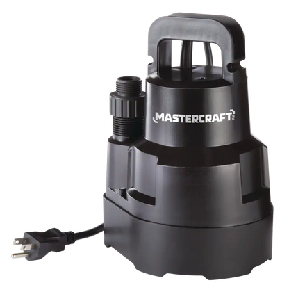 Mastercraft 1/4-HP Submersible Electric Utility Pump New
