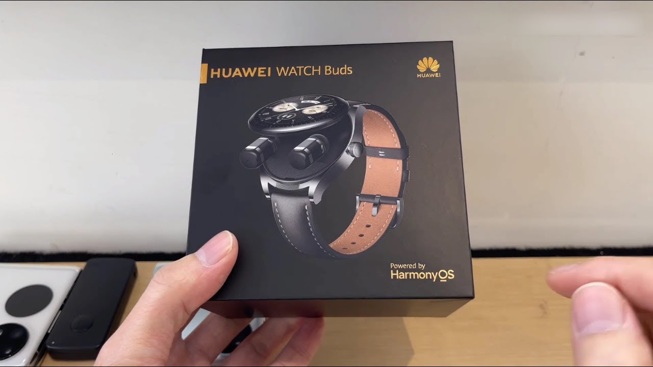 Online Only - HUAWEI WATCH Buds Earphone Watch 2-in-1 Smart Watch Noise Reduction Call Blood Oxygen Monitoring Strong Battery Life