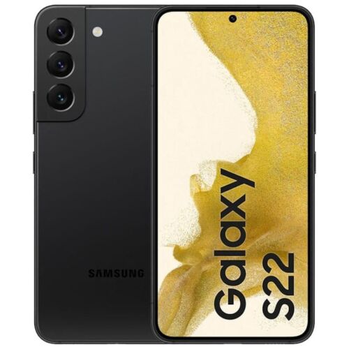New Samsung Galaxy S22 5G S901W "128 GB Storage" Version and 8 GB RAM-Black Color